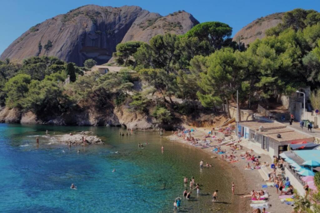 La Ciotat Beau T3, Mer, Centre, Climatisation, Parking Prive Gratuit 외부 사진